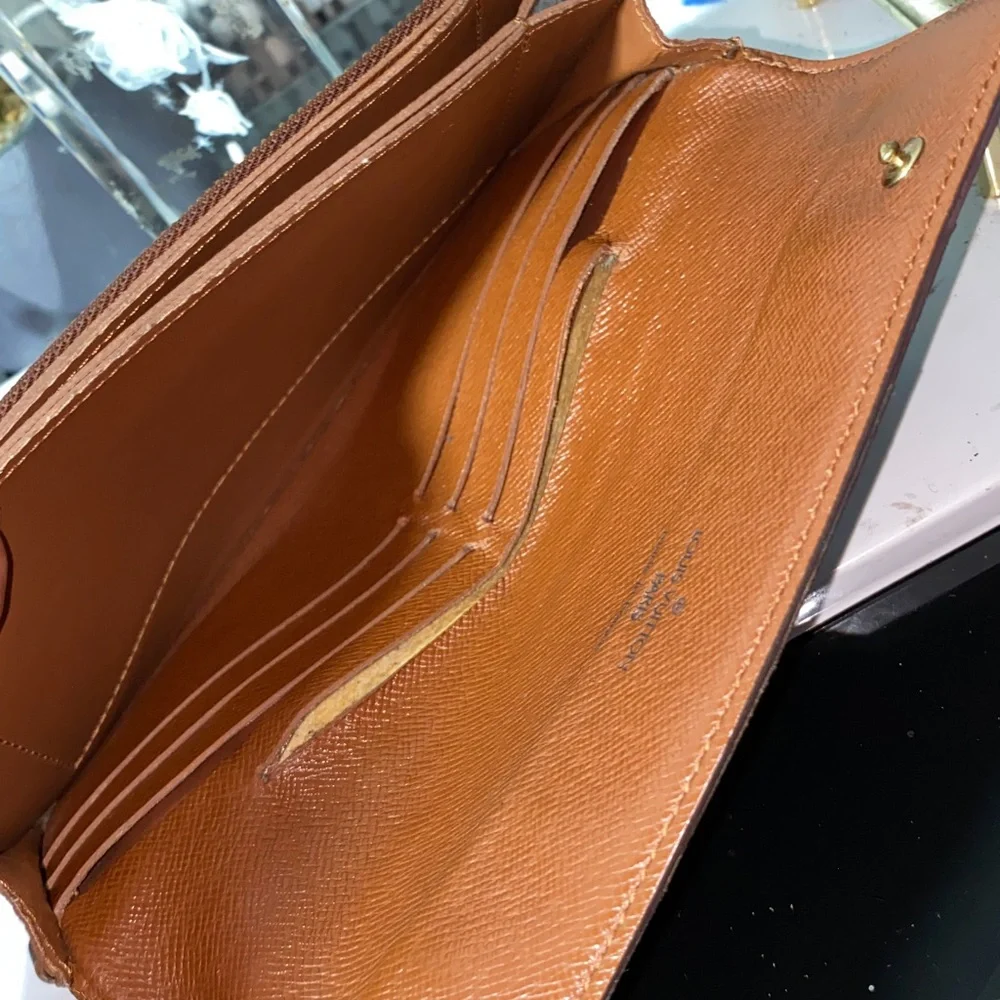 Authentic Louis Vuitton Monogram Portefeuille Acordion Long Wallet - Picture 10 of 16